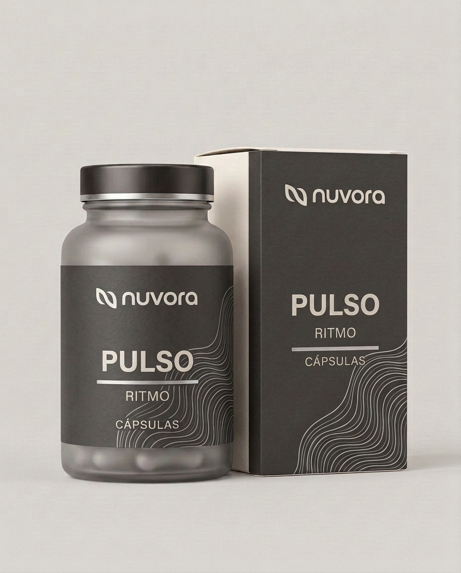 Frasco e embalagem conceituais Pulso